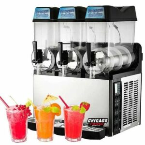 M&aacute;quina Granizadora 12 Litros x3 Tanques Chicago Power
