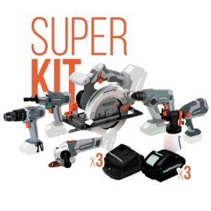 Kit De Herramientas Inalámbricas Multifuncional 6 En 1