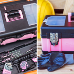 Caja De Herramientas 39 Piezas CHICAGO POWER Rosado