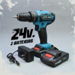 Taladro 3/8 Azul Recargable 24V Chicago Power