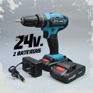Taladro 3/8 Azul Recargable 24V Chicago Power