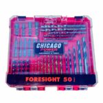 Juego De Brocas Y Puntas Para Taladro 50 Piezas Profesional CHICAGO POWER