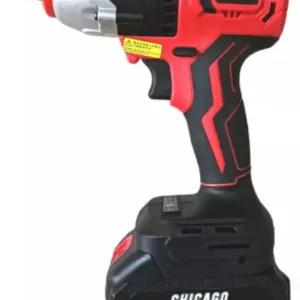 Pistola De Impacto Inalámbrica Cuadrante 1/2 21v Chicago Power