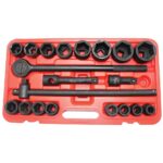 Juego De Copas 21 Pzs Cuadrante 3/4 Milim&eacute;trico Mec&aacute;nica Chicago Power