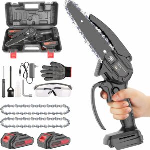 Kit jardinería motosierra 6 pulgadas y pinzas Chicago Tools Batería 88v