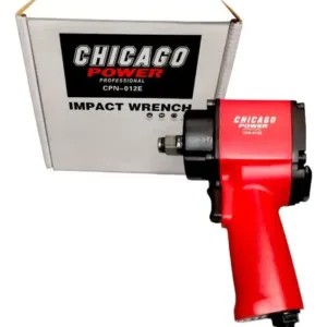 Pistola Neumática Cuadrante De 1/2 + Copas Marca Chicago Power