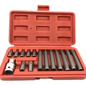 Juego De Puntas Spline Pluridentadas Cortas Y Largas 11pcs Chicago Power