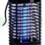 Lampara Mata Zancudos Mosquitos Uv Led +panel Solar Y Base