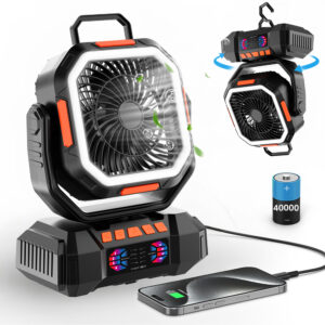 Ventilador Chicago Power funcional recargable o directo Funciona con la bacteria de tu taladro