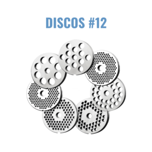 Discos Para Molino De Carne Salvador Italy Inox # 12 - 4,5 Mm