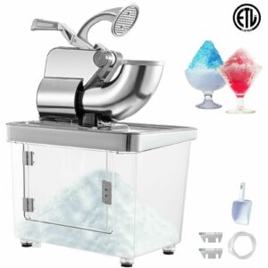 Triturador De Hielo Industrial 440lb Maquina Para Raspados Chicago Power