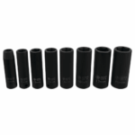 Juego De Copas De Impacto De 1pulgada 8pcs Trabajo Pesado Chicago Power