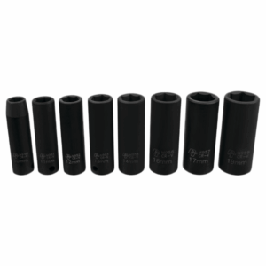 Juego De Copas De Impacto De 1pulgada 8pcs Trabajo Pesado Chicago Power