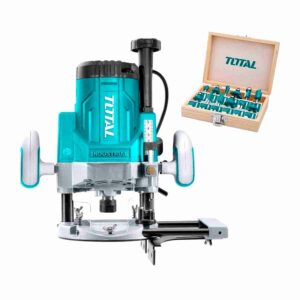 Ruteadora 1800w 21.000 Rpm 1/2-1/4 + Fresas X 15 Pcs Chicago
