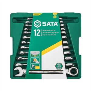 Juego De Llaves Mixtas Con Ratchet Flexibles 12pcs Mecánica Chicago Tools