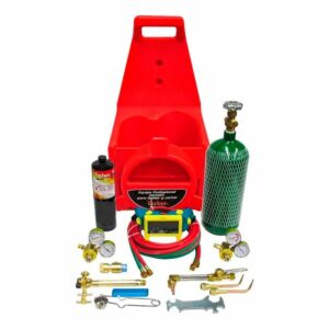 Equipo Profesional De Oxicorte Acetileno/gas 16pc En Estuche
