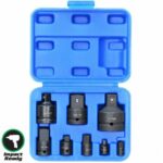 Juego Adaptadores De Impacto 8pcs Trabajo Neum&aacute;tico Chicago Power
