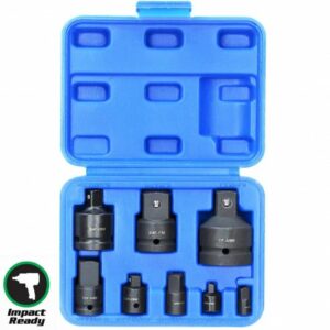 Juego Adaptadores De Impacto 8pcs Trabajo Neumático Chicago Power