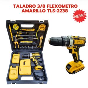 Taladro 3/8 Flexómetro Amarillo TLS-2238 Chicago Tools