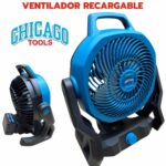 Ventilador Recargable Chicago Tools