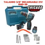 Taladro 3/8 Recargable 21V Rmd-38 Chicago Tools