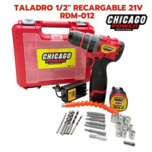 Taladro 1/2 Recargable 21V RDM-012 Chicago Power