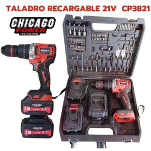 Taladro Recargable 21V CP3821 Chicago Power