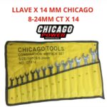 Llave X 14MM Chicago 8-24MM CT X 14 Chicago Tools