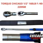 Torque Chicago 1/2&rdquo; 160LB F /40-220NM Chicago Power