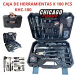 Caja De Herramientas x 100 Piezas KHC-100 Chicago Power