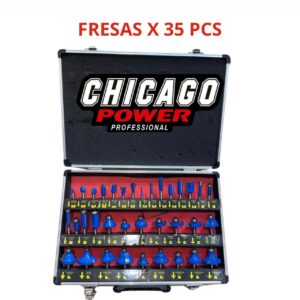 Fresas X35 Piezas Chicago Power