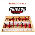 Extractor De Tuercas X 22 Piezas Chicago Power