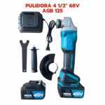 Pulidora 4 1/2 68V AGB 125 Chicago Tools