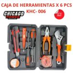 Caja De Herramientas X 6 Piezas KHC - 006 Chicago Power